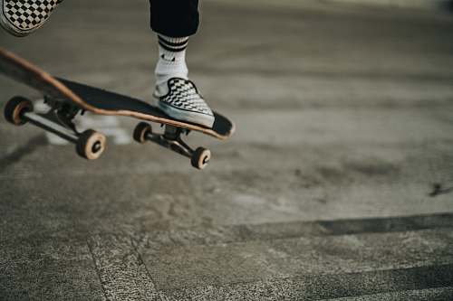 los angeles person jumping with skateboard skateboard